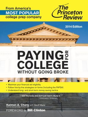 Paying for College Without Going Broke, 2014 Edition - ebook